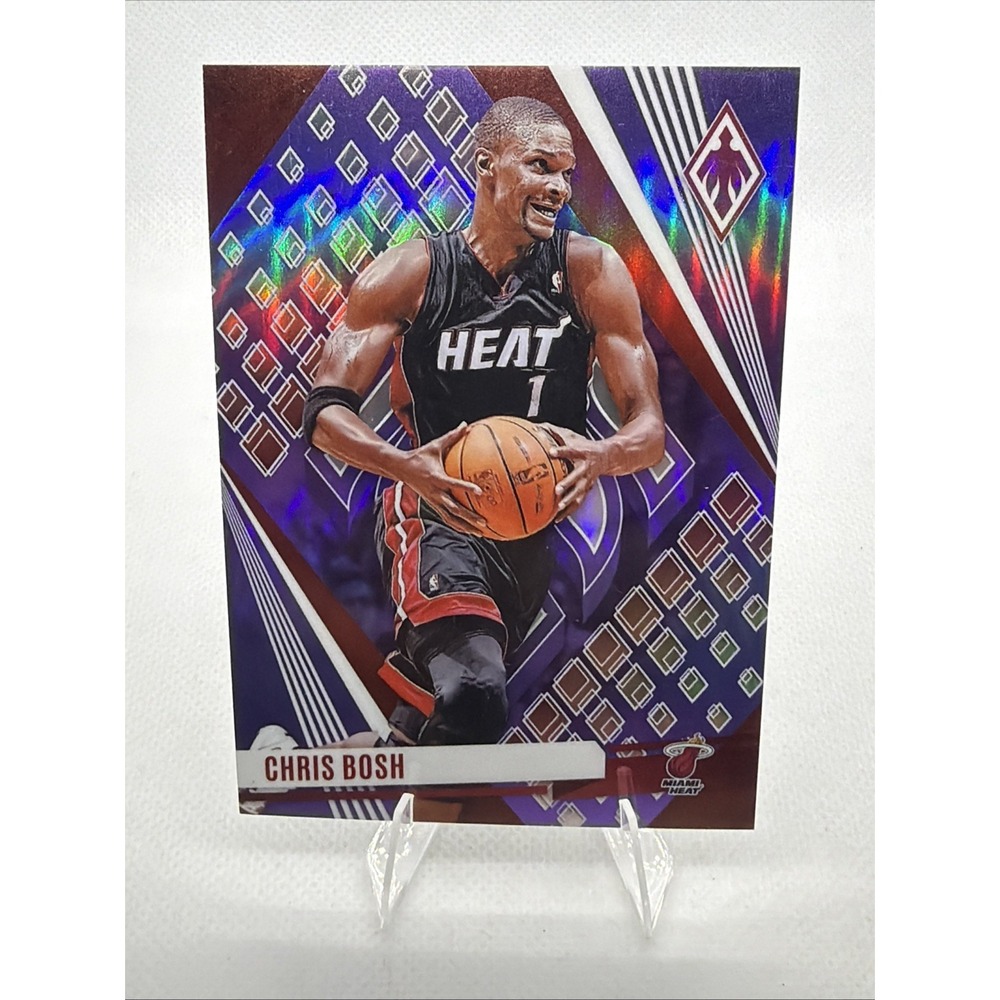 2023-24 Panini Phoenix - Chris Bosh #185 Purple /150 Miami Heat NBA Basketball